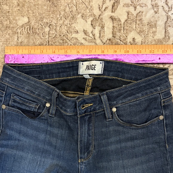 PAIGE Dark Blue Women's Skinny Jeans - Picture 5 of 5